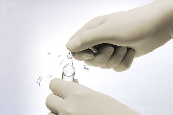 Particulate contamination risk in pediatrics: Breaking glass ampoule