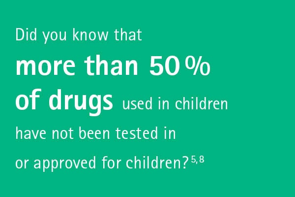Infographic: off-label use of drugs in pediatrics and neonatology