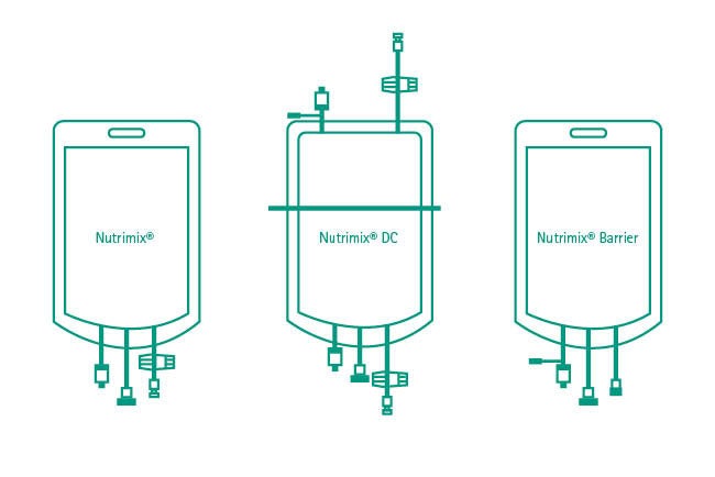 Icon: Nutrimix bags for tpn compounding
